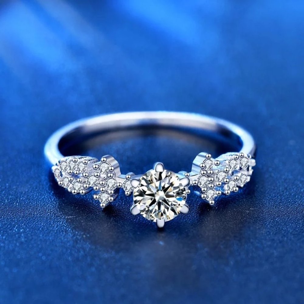 1/2ct. t.w. Diamond Engagement Ring - Picture 3 of 12